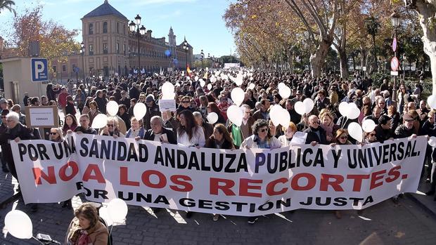 Coordinadora Andaluza de Mareas y Plataformas de la Sanidad Pública: «del orgullo a la vergüenza»