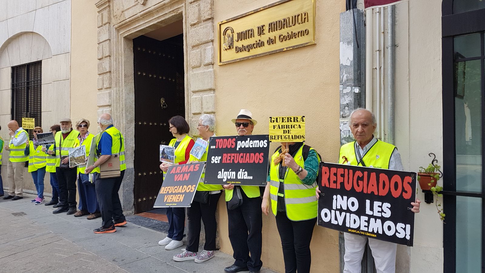 L@S Yay@sflautas de Córdoba salen los lunes a protestar