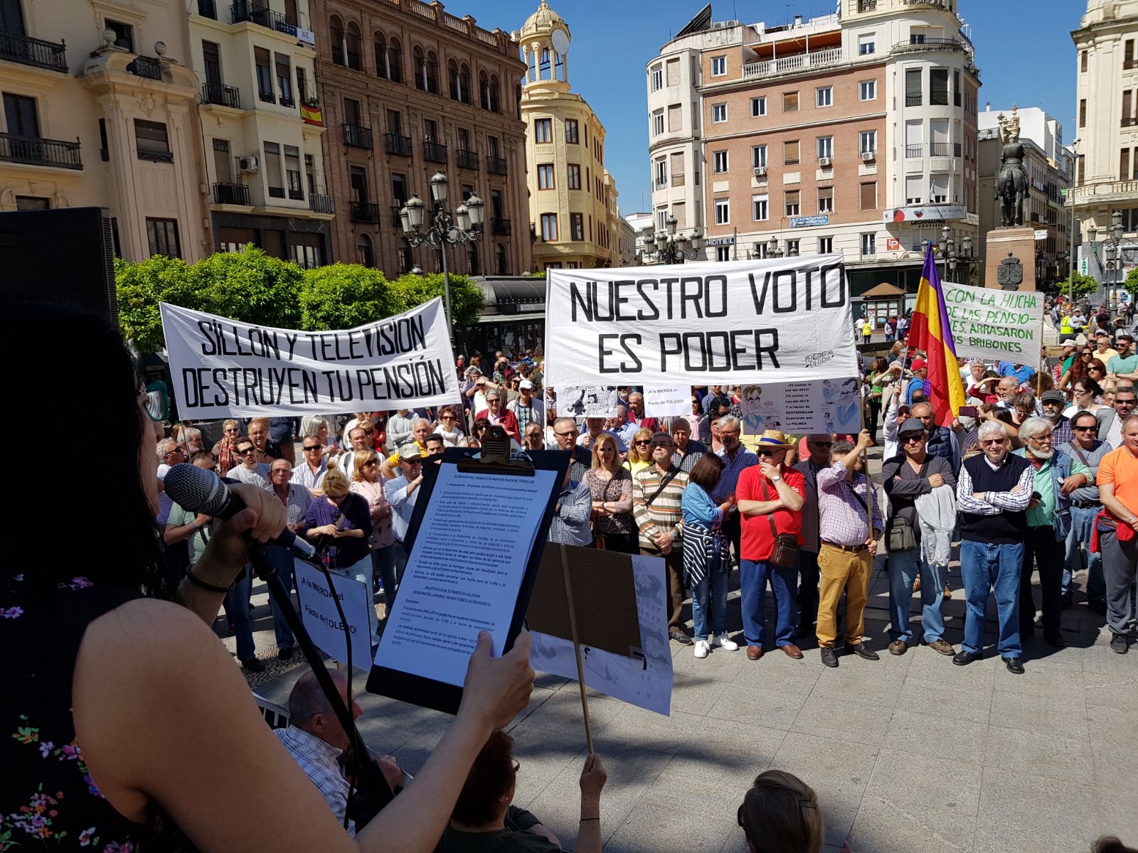 Nueva manifestación «intergeneracional» en defensa del sistema público de pensiones en Córdoba: «los pensionistas y la sociedad no van a conformarse con cesiones puntuales»