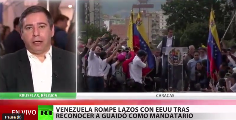 Eurodiputado Javier Couso: «En Venezuela se está produciendo un Golpe de Estado apadrinado y dirigido por EE.UU.»