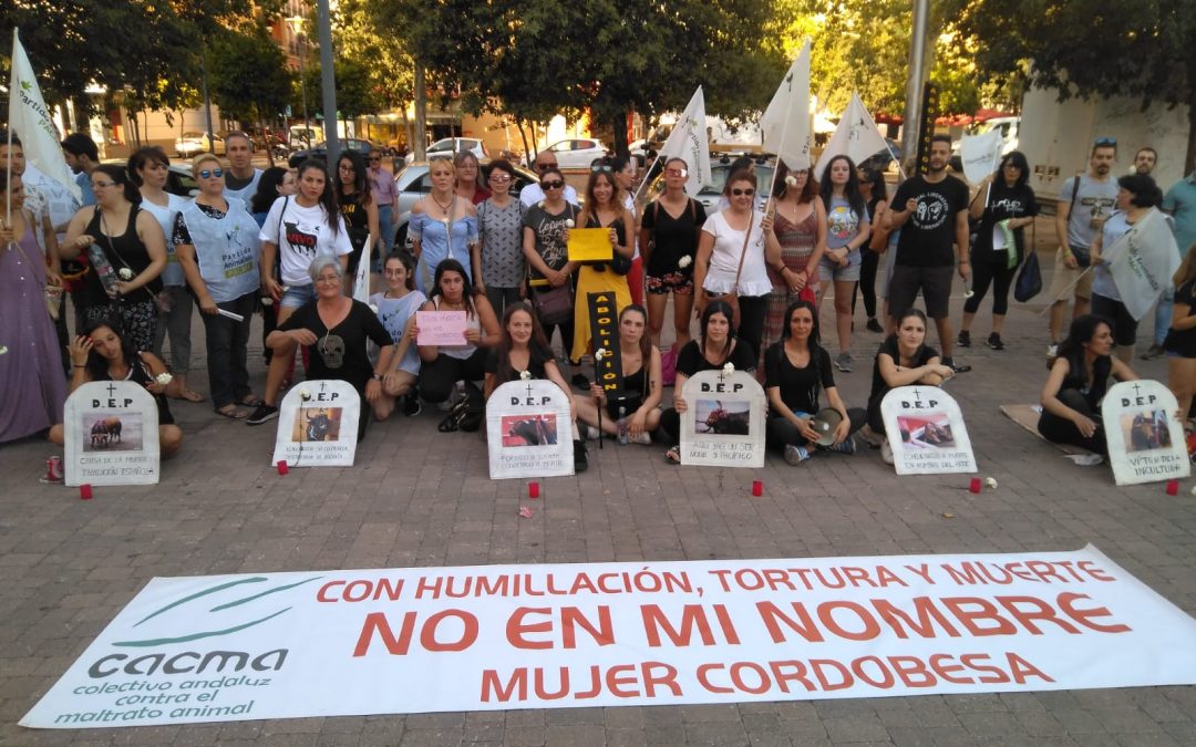 El Colectivo Andaluz contra el Maltrato Animal se moviliza contra la becerrada-homenaje a la mujer cordobesa