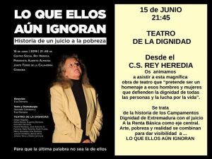 Lo que ellos aún ignoran @ Centro Social Rey Heredia