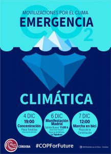 Concentración en Córdoba contra el cambio climático @ Plaza de las Tendillas
