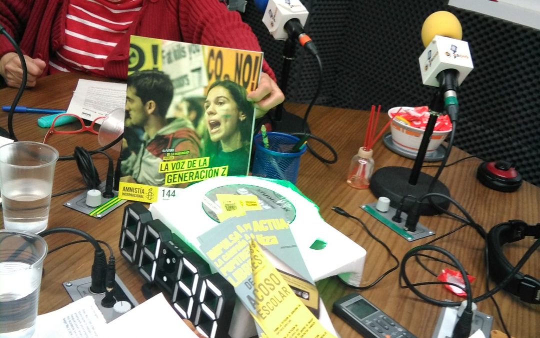 Nuevo “En Clave de Amnistía”, en Paradigma Radio, conducido por María Jesús Monedero, hoy Acoso Escolar