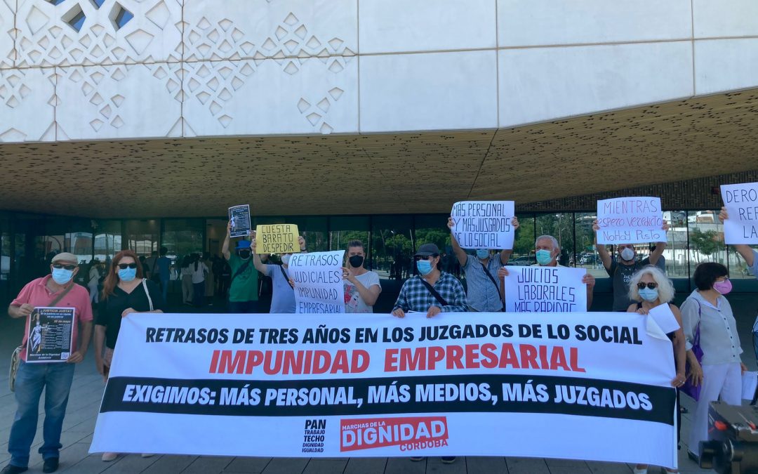 CGT convoca una protesta frente a los juzgados de lo social