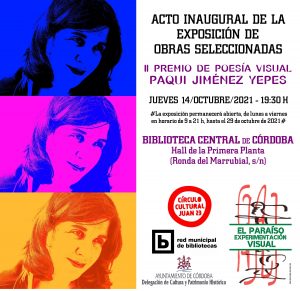 II Premio de Poesía Visual "Paqui Jiménez Yepes" @ Biblioteca Central