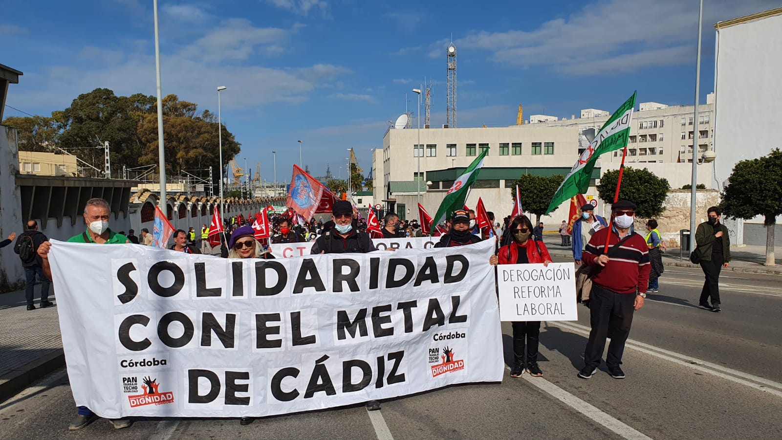 APDHA pide el sobreseimiento de las causas contra los participantes en la huelga del metal perseguidos penalmente