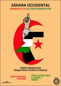 "Sáhara occidental. Derecho a la autodeterminación" @ Círculo Cultura Juan 23