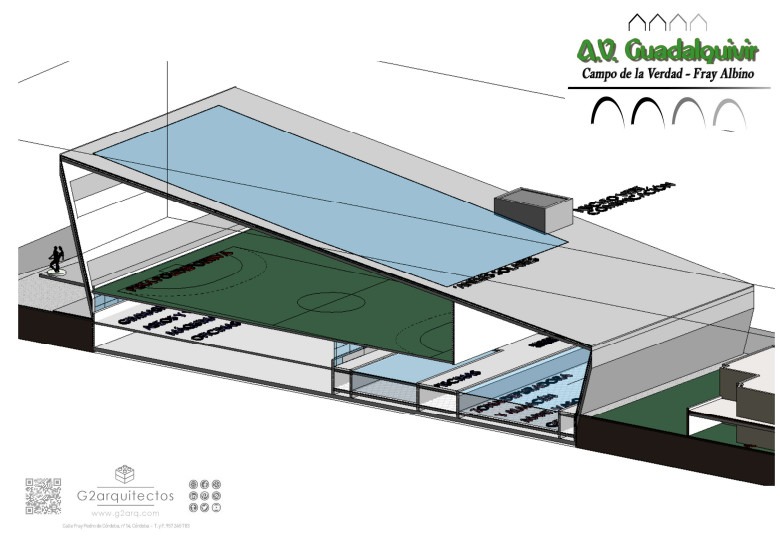 La Asociación Vecinal Guadalquivir exige dos piscinas y espacio para deporte en equipo en el nuevo polideportivo de la Juventud