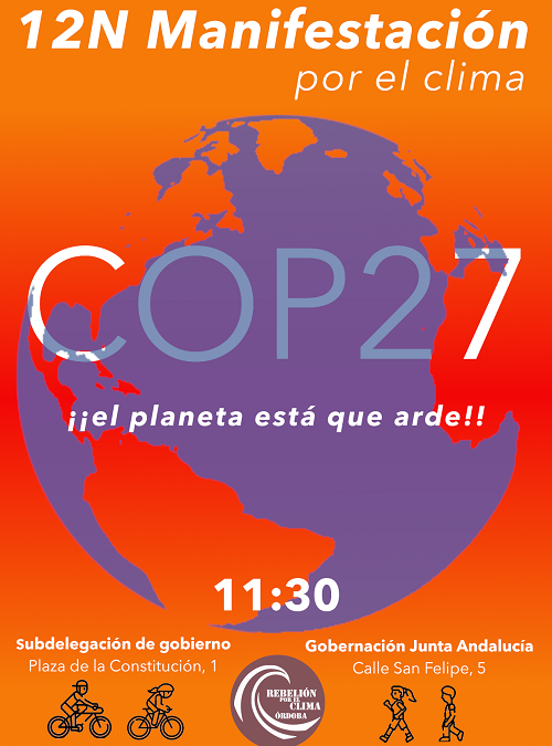 Las asociaciones y colectivos convocantes de la movilización climática del 12N esperan una participación masiva.