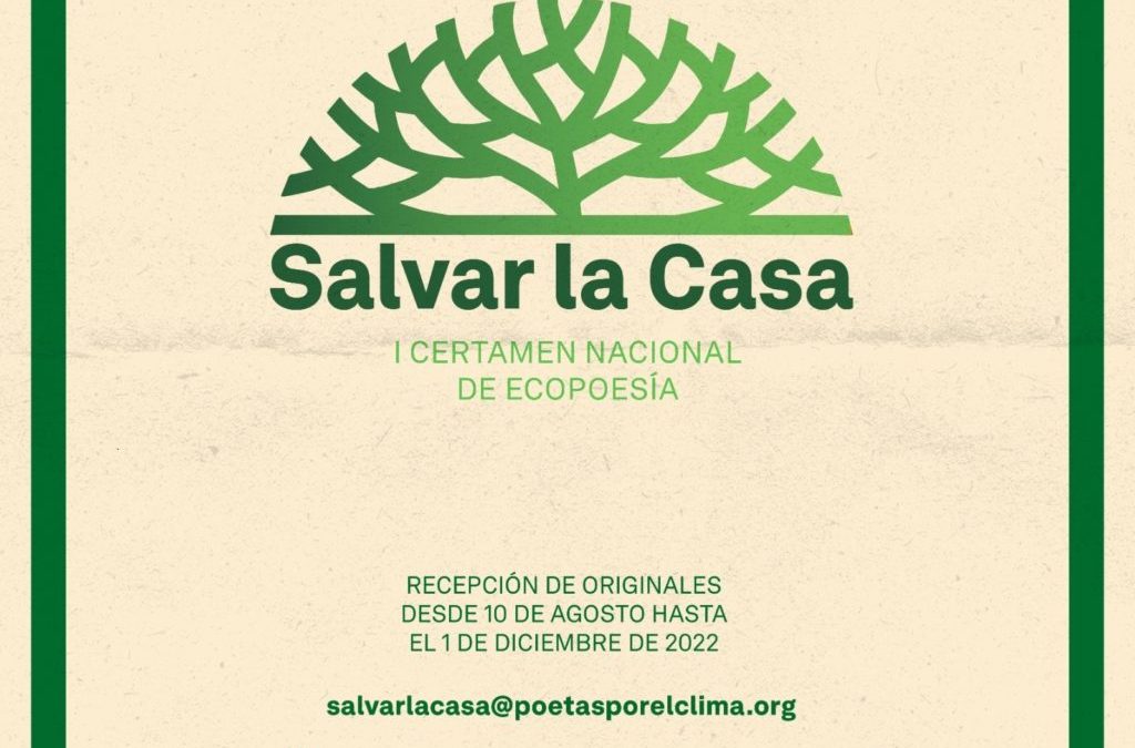 «Necesidad de un río», de Iván Hernández Montero, ganador del I Certamen de Ecopoesía «Salvar la casa»