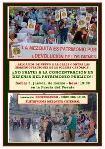 No a las inmatriculaciones @ Puerta del Puente
