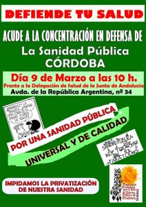  @ Frente Delegación Consejería Sanidad