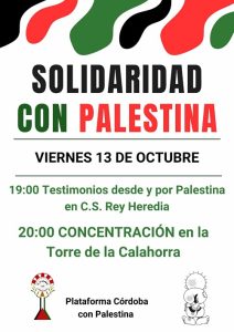Solidaridad con Palestina @ Centro Social Rey Heredia