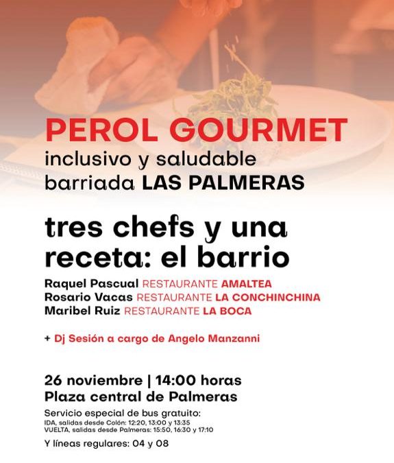 Organizan el II Perol Gourmet en Las Palmeras