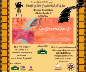 Insumisas y conversatorio con Jadiyetu El Mohtar @ Filmoteca de Andalucía