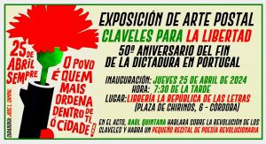 Exposición "Claveles para la libertad" @ Librería La República de las Letras
