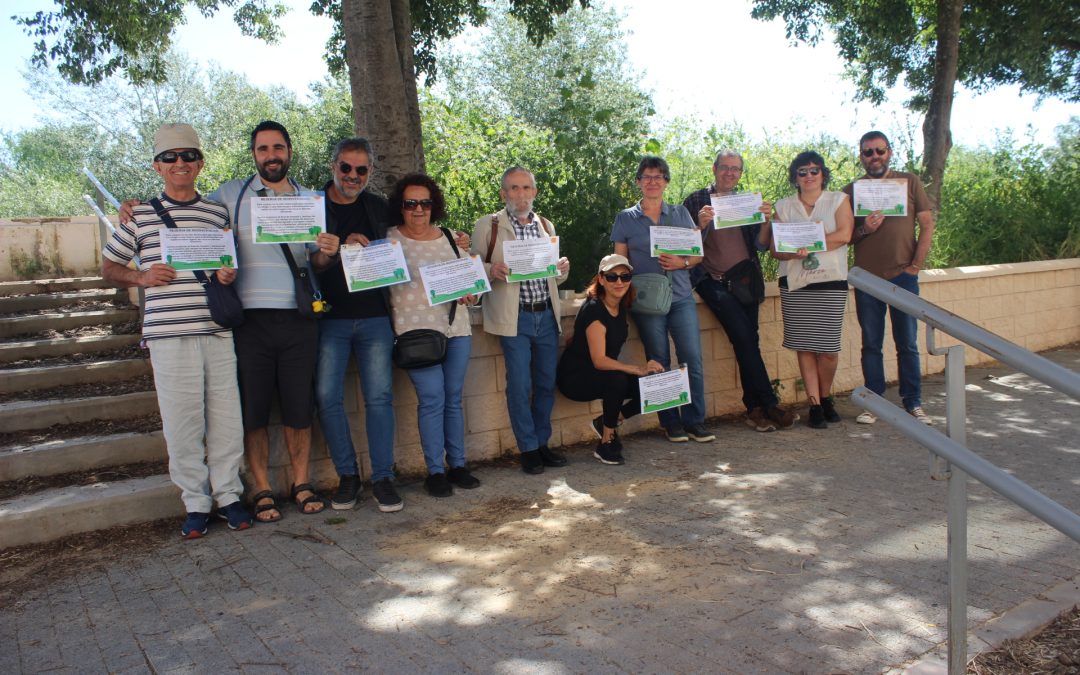 La Asociación Vecinal Guadalquivir señaliza la primera Reserva de Biodiversidad implantada en el barrio