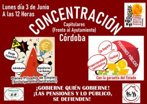 Gobierne quien gobierne las pensiones se defienden @ Ayuntamiento de Córdoba