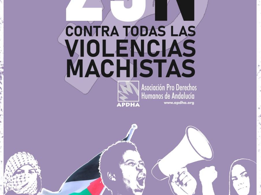 APDHA reclama acabar con «todas las violencias machistas»