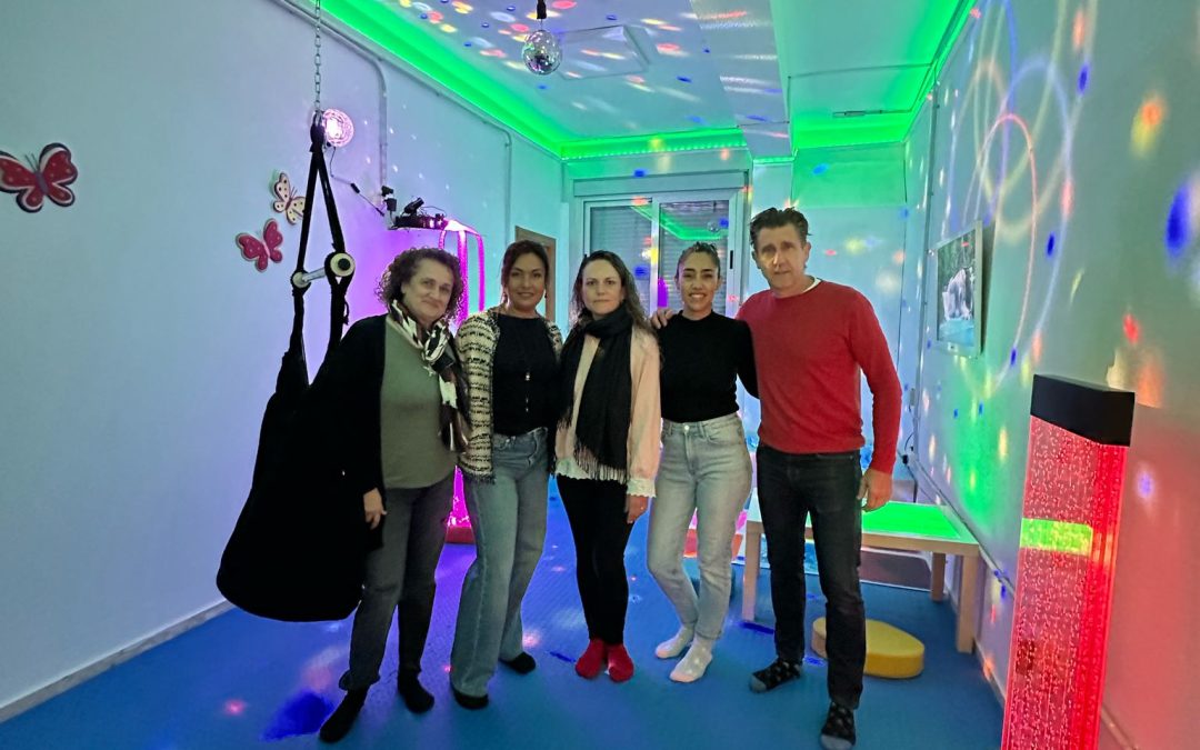 El CEIP Eduardo Lucena inaugura el Aula Multisensorial «El Jardín de los Sentidos»