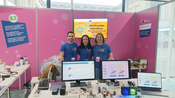 Un equipo de la UCO explica en la feria europea «Science is Wonderful!» cómo conseguir la sostenibilidad en la construcción