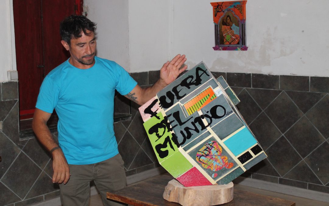 Rafa Bilcor la tormenta perfecta. Como incrustar la poesía y el grafiti en los museos