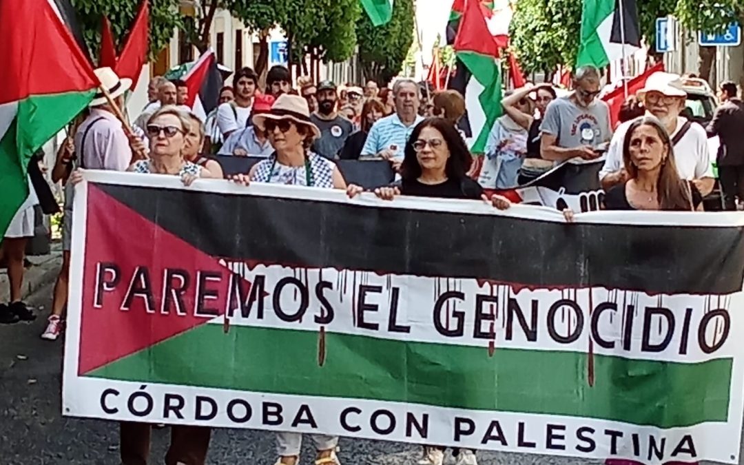 Las iniciativas de solidaridad con Palestina formalizan una denuncia por la agresión sufrida durante la manifestación contra el Genocidio