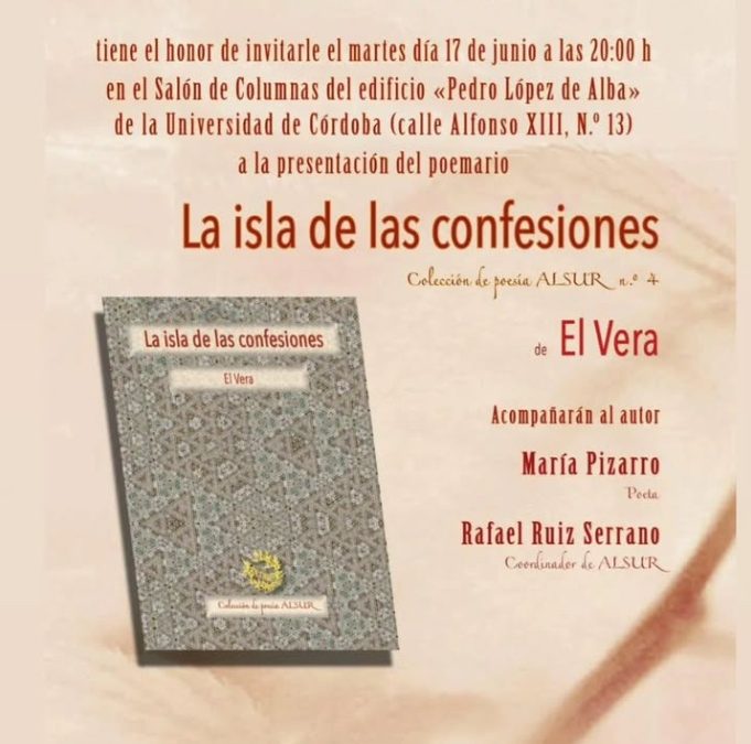Presentación del libro «La isla de las confesiones» de El Vera