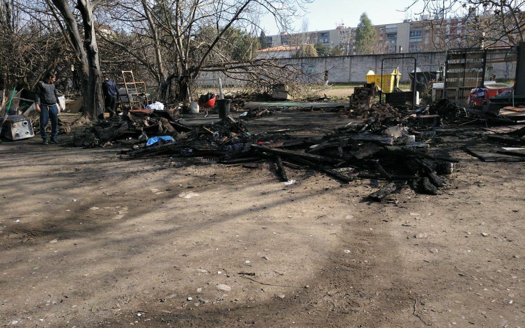 LO QUE EL FUEGO DEJÓ AL DESCUBIERTO
